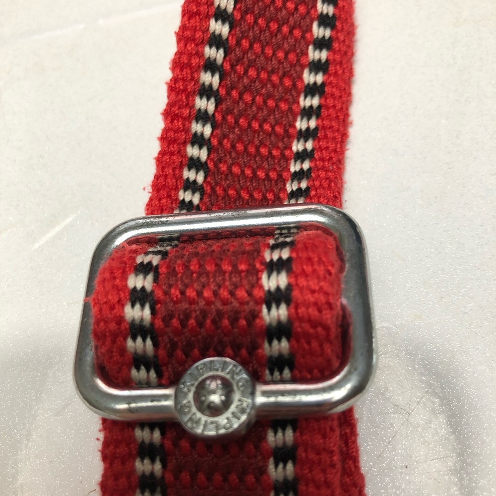 Kipling Small Nylon Red Crossbody Bag With Adjustable Strap Red - Picture 8 of 9